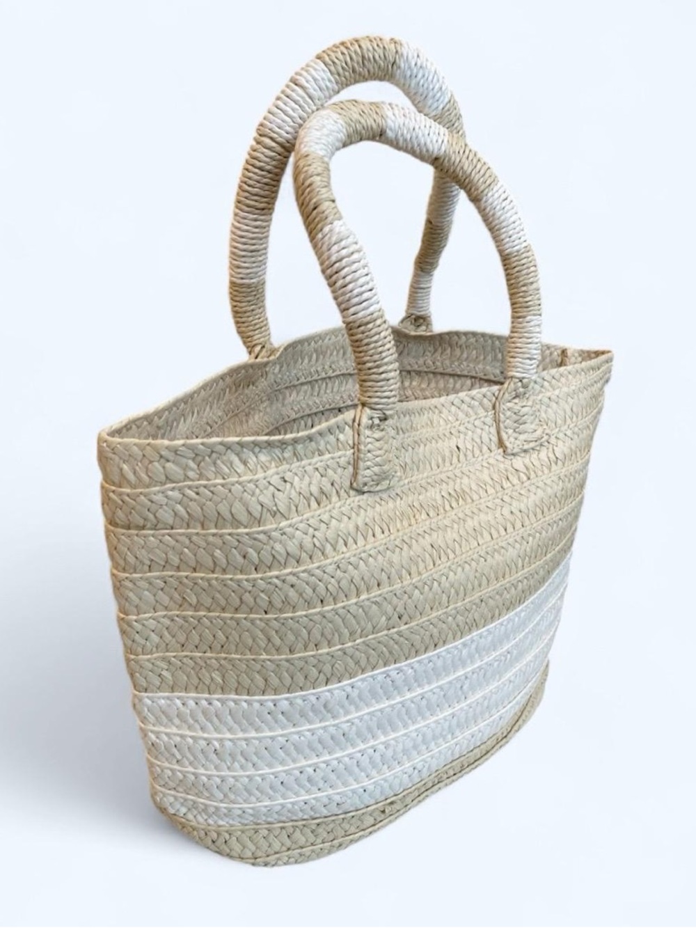 Altru Woven Paper Straw Tote Bag - Summer/Beach Ready - Excellent Condition - Picture 10 of 10